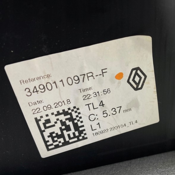 Renault OE Новий важіль вибору передач Dacia Duster II 349011097R