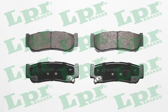 05P1417 LPR Комплект гальмівних колодок з 4 шт дисків