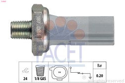 7 0187 FACET Датчик тиску оливи