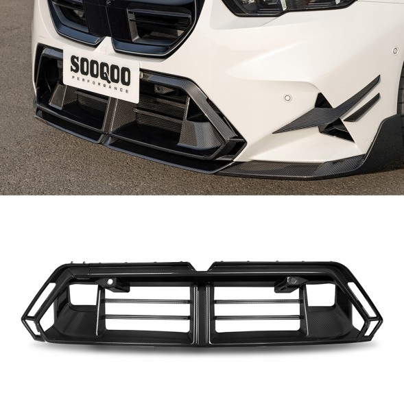 Китай T-481B Карбонові Накладки на Решітку Радіатора BMW M5 G90/G99 2024+ в Стилі SOOQOO