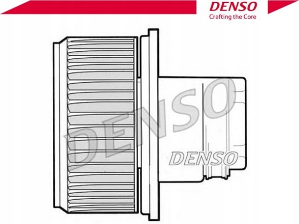 Denso DEA09023/DEN Denso повітродувка fiat ducato 1.9d-2.8d 10.97- + помічник водія #28