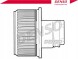 Denso DEA09023/DEN Denso повітродувка fiat ducato 1.9d-2.8d 10.97- + помічник водія #28