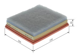 F026400511 BOSCH Фільтр повітряний