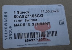 Volkswagen OE Блок керування 7-ступінчастою АКПП VW OE 80A927155CG