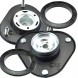 Китай fcs-04/a1161/e 2x ПОДУШКА АМОРТИЗАТОРА + 2x ПІДШИПНИК ПЕРЕДНІЙ TOYOTA AVENSIS T27 1.6 1.8 2.0