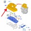 Ford OE KX6E-6A949-BB KX6Z6A949A ЩИТОК ДВИГУНА ВЕРХНІЙ 2.3 EB FORD FOCUS Mk4 2019- 2396285 _ KX6E-6A949-BB