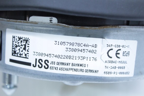 BMW OE 7855724 32307855724 #BNZ ПОДУШКА БЕЗПЕКИ КЕРМА AIRBAG BMW F90 M5 G30 G31 G32 G11 F91 M8 G01 X4