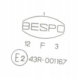 OEM 465756www_kkbm_pl Задня ліва дверна скло Fiat 126p EL нове оригінал 46575607