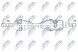 NTY NPW-DW-027 Nty приводна піввісь chevrolet cruze 1.6,1.8 09- /ліва,мтм/