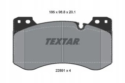 Textar 2289101 Гальмівні колодки передні 2289101 textar bmw