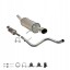 CHINA ZEST.16.206+16.214 Глушники peugeot 207 1.6 16в 80 квт, від 2006 до 2013