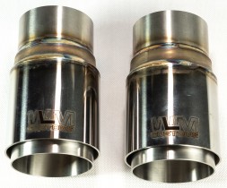 WLM Customs WLM-CH90DWP Кінець витяжки WLM 90мм Двошаровий прямий
