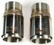 WLM Customs WLM-CH90DWP Кінець витяжки WLM 90мм Двошаровий прямий