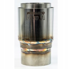 WLM Customs WLM-CH90DWP Кінець витяжки WLM 90мм Двошаровий прямий