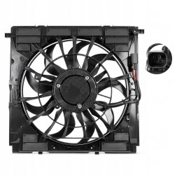 Loro DSP-F3T5 17428655760 17427953224 17428655761 7953224 8655760 8655761 004-014-0034 0040140034 B11270 V20-01-0090 V20010090 Вентилятор охолодження радіатора BMW X5 G05 F95 600W 4 піни 17428655760