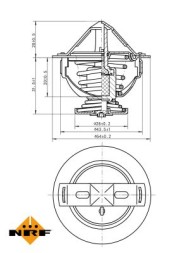 725060 NRF Термостат