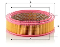C 2443 1 MANN FILTER Фільтри забору повітря