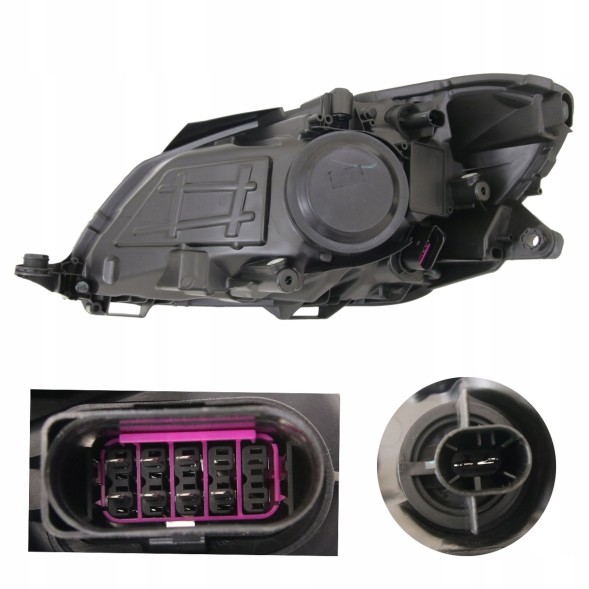 Китай 6916108E MHM TUNING Фара Передня Skoda Fabia 5J II 2 Roomster Praktik Lift (Рестайлінг) 2010-2015 Р