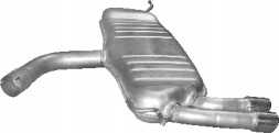 Polmo 01.109 Тлумік концовий audi a3 8p 1.9tdi 77kw 105км обойма