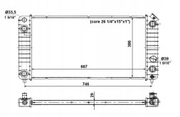NRF 56011 Охолоджувач води nrf 56011