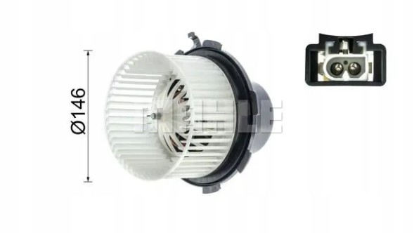 Mahle AB 89 000P Повітродувний вентилятор припливу ab 89 000p mahle