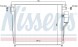 Nissens 940643 Конденсатор радіатора кондиціонування повітря 940643 nissens
