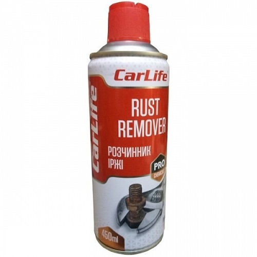 CF451 CARLIFE Розчинник іржі CARLIFE RUST REMOVER 450мл