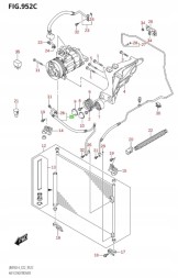 Suzuki OE 95720-64J60 SUZUKI GRAND VITARA 05-14 - ШЛАНГ КОНДИЦІОНЕРУ