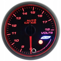 Auto Gauge 548VO-60 Індикатор напруги New Auto Gauge серії Stepper Motor Peak 60 мм бурштиновий