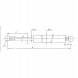 Stabilus CA7775RD Газова пружина L685.5 мм 900N Stabilus