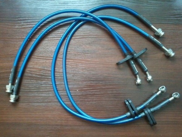 Pizza Brakes Przewody hamulcowe oplocie Honda Civic MC2 1.8vti Гальмівні дроти обплетення Honda Civic MC2 1.8vti