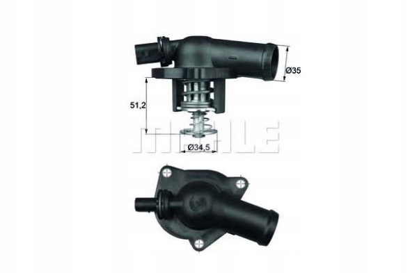 BEHTI 17 109/RS5 BEHR ТЕРМОСТАТ VW 109C GOLF IV / BORA 1.6FSI 01-