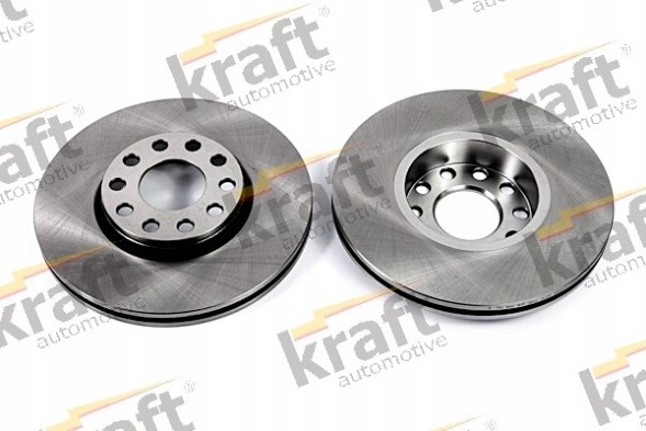 Kraft Automotive 6000075 + 6040333 VW PASSAT B5 FL Передні крафтові колодки + диски VW PASSAT B5 FL 288 мм