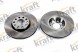 Kraft Automotive 6000075 + 6040333 VW PASSAT B5 FL Передні крафтові колодки + диски VW PASSAT B5 FL 288 мм
