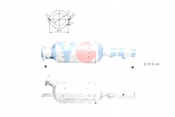Oyodo 20N0075-OYO Oyodo 20n0075-oyo фільтр сажі / сажовий фільтр, вихлопна система