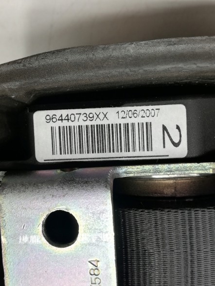 Peugeot OE 8974.HK РЕМІНЬ ЗАХИСНОЇ БЕЗПЕКИ ЗАДНІЙ PEUGEOT 407 8974HK 96440739XX OE!