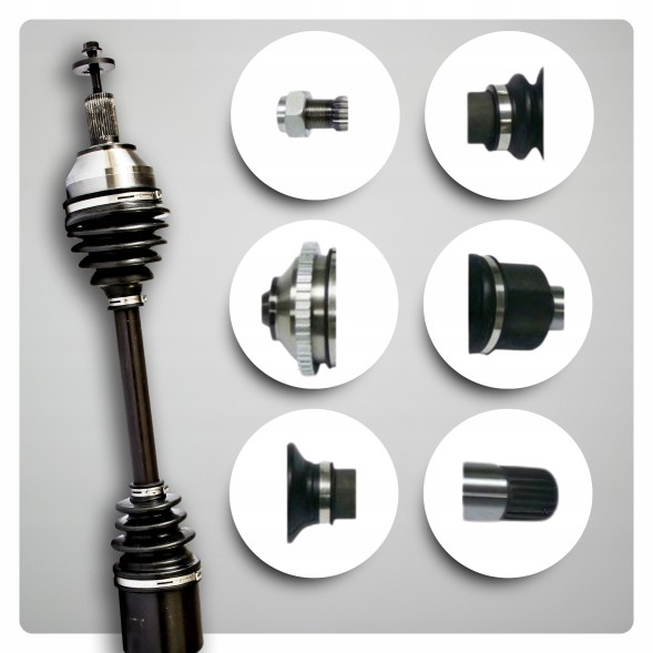 BRV  Піввісь ліва ford focus ii mk2 (da) 1.6 tdci 1.8 tdci manual нова