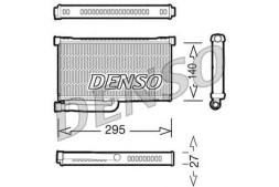 Denso DRR02004 Denso drr02004 обігрівач салону audi a6 c5 c6