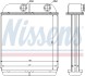 73644 NISSENS Радіатор салону