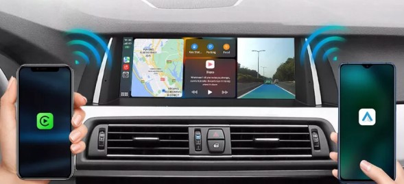 Китай Екран для BMW F10 F11 з CarPlay / Android Auto nawigacja CIC system