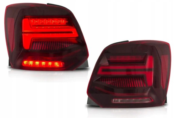 VLAND LDVWV4 9533913E mhm Комплект задніх ліхтарів Vland Led Neon з динамічними діодами для Vw Polo V 6R 6R0 2009-2017