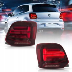 VLAND LDVWV4 9533913E mhm Комплект задніх ліхтарів Vland Led Neon з динамічними діодами для Vw Polo V 6R 6R0 2009-2017
