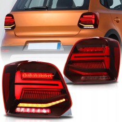 VLAND LDVWV4 9533913E mhm Комплект задніх ліхтарів Vland Led Neon з динамічними діодами для Vw Polo V 6R 6R0 2009-2017