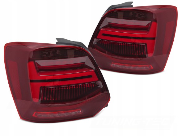 VLAND LDVWV4 9533913E mhm Комплект задніх ліхтарів Vland Led Neon з динамічними діодами для Vw Polo V 6R 6R0 2009-2017