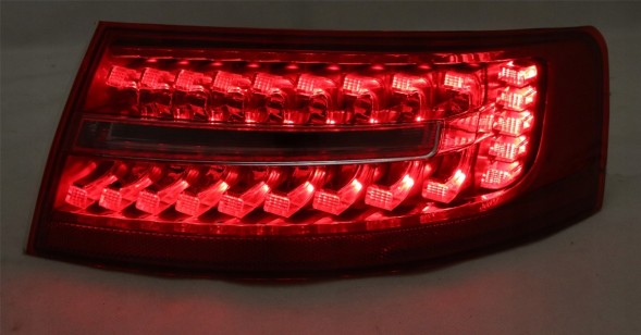 Китай 133987MH + 133988MH MHHM Лампа задня бризковика Led Audi A6 c6 4f Lift Седан 08