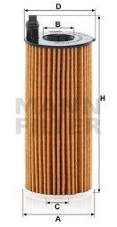 HU 6014 1Z MANN FILTER Фільтр мастил