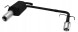 Китай ULT-TN-9249 Глушник ULTER OPEL Vectra C 2002-2008 SEDAN 1.8 16V 81/90/103kW