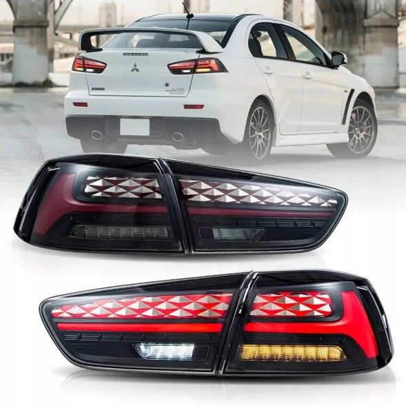 VLAND LDMI14 523491-7 mhm Світильники тиль ne kpl Full Led Bar Неон Діоди Тюнінг Mitsubishi Lancer VIII 8