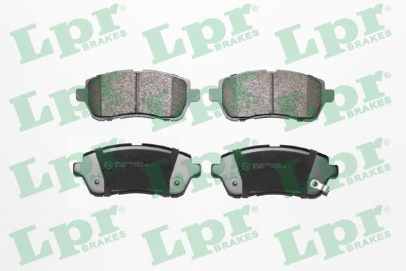 05P1464 LPR Комплект гальмівних колодок з 4 шт дисків