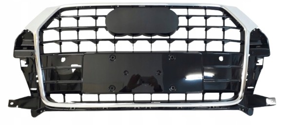 Китай AD821212 AUDI Q3 8U 15- LIFT РЕШІТКА РАДІАТОРА ЧОРНА ГЛЯНСЕВА + ХРОМ